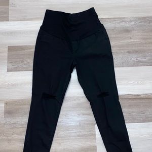 Maternity Black Denim Pants